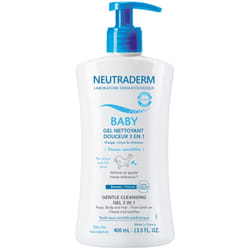 Neutraderm Baby Gel Nettoyant Douceur 3en1 400 ml