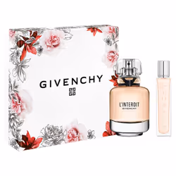 Célébrez avec les coffrets parfums Givenchy, ornés de fleurs interdites et luxuriantes. Cette année, rendez hommage à son aud ...