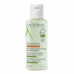 Aderma Exomega Control Gel Lavant Corps et Cheveux 200ml
