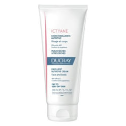 Ducray Ictyane Crème Émolliente Nutritive Visage et Corps 200 ml