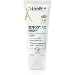 Crème Compensatrice Ultra-Apaisante 40ml Biology AC Hydra A-Derma