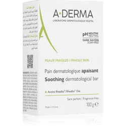 A-Derma Les Indispensables Dermatological Bar 100 g
