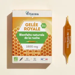 Vitarmonyl Gelée royale BIO 1800 mg 10 Ampoules