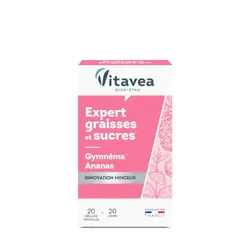 Vitarmonyl Capture de graisse et sucre 40 Gélules