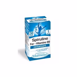 VITARMONYL SPIRULINE FER 30 GELULES