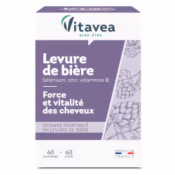 Ce produit a été formulé pour convenir aux végétariens. Le sélénium et le zinc aident à conserver des cheveux et ongles vigou ...