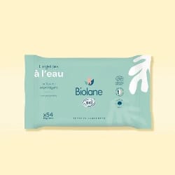 Biolane Lingettes au lait de toilette Sensitive , 48 lingettes