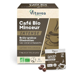 VITAVEA Café Bio Minceur Boite de 12 sachets