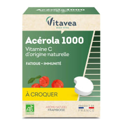 Vitavea acérola 1000 mg - vitamine c 24 comprimés