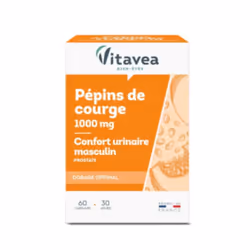 Aide à maintenir un fonctionnement normal de la prostate grâce à l'huile de pépins de courge.