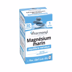 Vitarmonyl Magnésium marin 30 Comprimes
