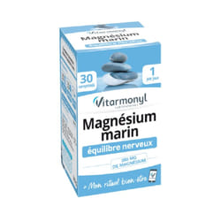 Vitarmonyl Magnésium marin 30 Comprimes