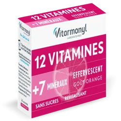Vitarmonyl 12 Vitamines + 7 oligo-éléments 24 Comprimes