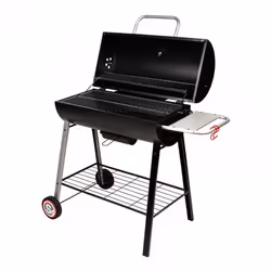 Somagic Michigan Barbecue Baril Charbon de bois (combustible) Noir - Vue supplémentaire 3
