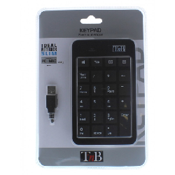 T'nB MPV1 clavier numérique USB Noir