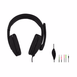 T'nB CSMHS300 écouteur/casque Avec fil Arceau Jouer Noir