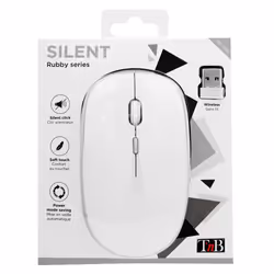 T'nB Souris sans fil silent click RUBBY blanche - Vue supplémentaire 3