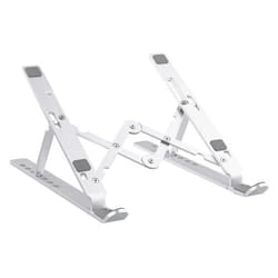 T'nB iClick Notebook Aluminium Stand Support pour ordinateur portable et tablette Argent 43,2 cm (17")