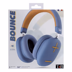 T'nB BOUNCE Écouteurs Avec fil &sans fil Arceau Bluetooth Bleu, Orange - Vue supplémentaire 5