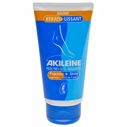 AKILEINEBaume Kerato LissantPapaïne + UréePieds très secs, Rugosités75mlLe Baume Kérato-Lissant Akileïne procure une action l ...