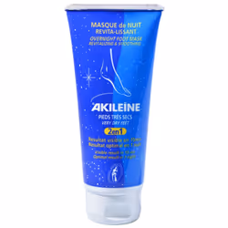 Akileïne Masque de Nuit Revita-Lissant 100 ml est une crème spécialement formulée pour l'hydratation et le soin des pieds trè ...