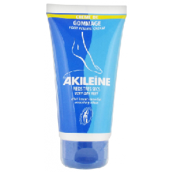 Akileine Bleue crème de gommage pieds 75ml