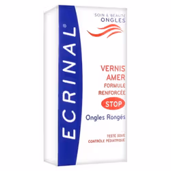 Ecrinal Vernis Amer Stop Ongles Rongés Formule Renforcée 10 ml