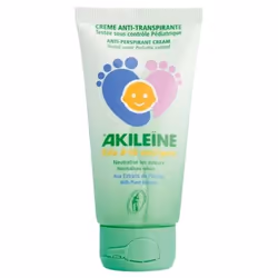 Akileine Kids 3-12 Crème Anti-Transpirante 75ml