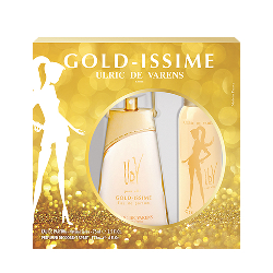 Ulric de Varens Gold-Issime Eau De Parfum 75ml + Deodorants 125ml