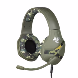 Konix Nemesis Camo, Avec fil, Jouer, 20 - 20000 Hz, Casque, Multicolore