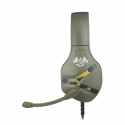 Konix Nemesis Camo Casque Avec fil Arceau Jouer Multicolore