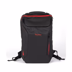 Konix 17" Ragnarr sacoche d'ordinateurs portables 43,2 cm (17") Sac à dos Noir, Rouge
