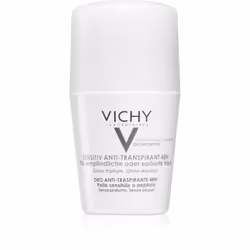 Soyez prête à commencer votre journée chargée. Le déodorant anti-transpirant à bille Vichy 48h offre à toutes les femmes à la peau sensible une grande efficacité anti-transpirante ainsi qu'une haute tolérance cutanée en respectant l'équilibre des peaux sensibles ou épilées. Procurez-vous une sensation de confort longue durée.
