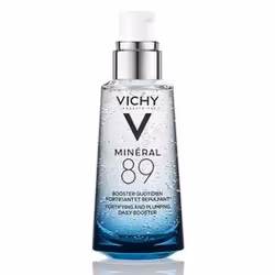 VICHYMinéral 89Booster quotidienFortifiant et repulpantAcide hyaluroniquePeau tonique et hydratéeEclatante de santé50mlBesoin d’un coup de boost ? Minéral 89 Booster vous apporte votre dose de force quotidienne