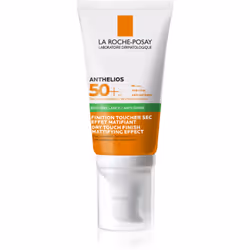 Le gel-crème solaire matifiant avec facteur de protection solaire 50+ La Roche-Posay Anthelios XL propose une très haute prot ...