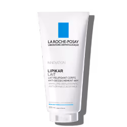 Profitez d’une peau douce et parfumée du matin au soir. Le lait relipidant anti-dessèchement La Roche-Posay Lipikar Lait hydr ...