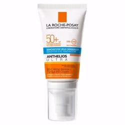 La crème teintée BB avec facteur de protection solaire 50+ La Roche-Posay Anthelios pour le bronzage des peaux sensibles à in ...