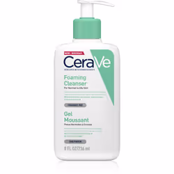Le gel moussant nettoyant CeraVe Foaming Cleanser est spécialement conçu pour les peaux normales à grasses. Il élimine le sébum en excès et les impuretés de la peau sans déranger sa barrière protectrice naturelle.