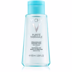 Le démaquillage des yeux peut aussi être une étape agréable de votre soin de la peau. Le démaquillant apaisant Vichy Pureté Thermale élimine tous les produits de maquillage de vos paupières et de vos cils. De plus