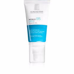 Protégez votre peau contre les rayons du soleil tout en la maintenant optimalement hydratée. Le gel hydratant Hyalu B5 Aquagel de La Roche-Posay a été spécialement conçu pour les peaux déshydratées qui montrent leurs premiers signes de vieillesse. Misez sur un soin recommandé par 9 dermatologues sur 10 mais aussi par toutes celles qui ont la peau sensible*.
* Selon une enquête réalisée en Grande-Bretagne en juillet 2019 auprès de 267 dermatologues.