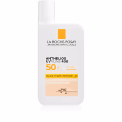 Protégez votre peau des rayons du soleil et du vieillissement prématuré. Le fluide teinté protecteur La Roche-Posay Anthelios UVMUNE 400 Tinted Fluid procure à la peau une protection élevée contre les rayons UV et évite ainsi tout dommage supplémentaire causé aux cellules. Le filtre Mexoryl 400 qu’il contient protège également contre les rayons UVA ultra-longs. Grâce à sa formule douce
