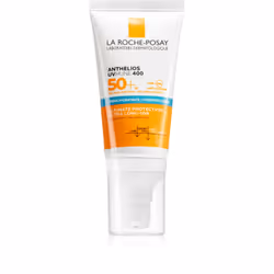 Crème résistante à l’eau avec filtre UV, efficace contre les rayons UVA à longueur d’onde élevée.
