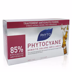 PHYTO Phytocyane 12 fioles, Huile de cheveux, 90 ml, Femmes, Tous types de cheveux, 12 pièce(s)