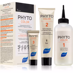 Découvrez une nouvelle génération de colorations qui laissent place à la beauté naturelle de vos cheveux. La coloration cheveux sans ammoniaque Phyto Color contient 5 extraits végétaux à effet hautement pigmentant. Elle s’adapte parfaitement à la couleur de vos cheveux