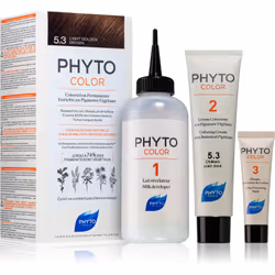 Découvrez une nouvelle génération de colorations qui laissent place à la beauté naturelle de vos cheveux. La coloration cheveux sans ammoniaque Phyto Color contient 5 extraits végétaux à effet hautement pigmentant. Elle s’adapte parfaitement à la couleur de vos cheveux