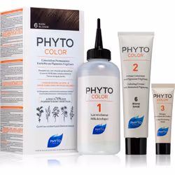Découvrez une nouvelle génération de colorations qui laissent place à la beauté naturelle de vos cheveux. La coloration cheveux sans ammoniaque Phyto Color contient 5 extraits végétaux à effet hautement pigmentant. Elle s’adapte parfaitement à la couleur de vos cheveux