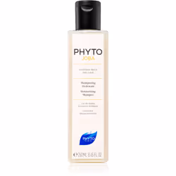 Le shampooing Phyto Phytojoba nettoie efficacement le cuir chevelu, il lave parfaitement les cheveux et leur redonne leur bea ...