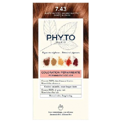 Phyto PhytoColor Coloration Permanente - Coloration : 7.43 Blond Cuivré Doré