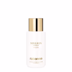 Rabanne Million Gold For Her, Lotion, Femmes, Hydratant, Rafraîchissant, Adoucissant, Tous types de peau, 200 ml, Bouteille