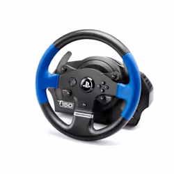 Thrustmaster T150 Force Feedback, Volant + pédales, PC,PlayStation 4,Playstation 3, Croix directionnelle, Avec fil, USB, Noir ...
